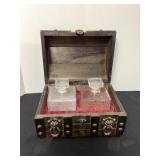 Treasure Chest Decanter Set