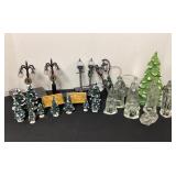 Christmas Village Accessories & Glass Nativity