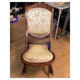 Petite Folding Rocking Chair, 17x30x32 1/2"