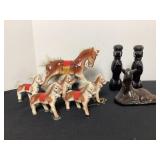 Japan Horses & Avon bottles