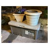 Patio box & large planters
