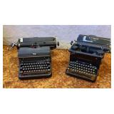 Royal & L C Smith Super Speed Typewriters