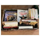 Box of Cookbooks