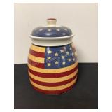 Americana Cookie Jar