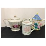 Teapots & Japan covered mug