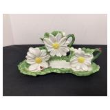 Small Decorative Flower Tea Set