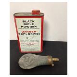 Black Rifle Powder (partial) & Flask