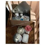 Box of kitchen goodies