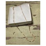 585 Twisted Herringbone Necklace