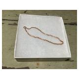 Delicate 14k Gold Bracelet, stamped 14k