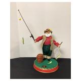 Battery Operated Fishing Santa, not tested