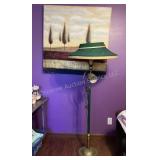 Large Picture & Antique 59" Floor Lamp