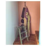 Wood step ladder & ironing board