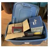 Tote of Christmas Decor