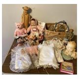 Dolls, Figurines Floral Decor & More