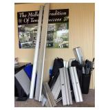 Aluminum Banner Assembly & Support Pieces