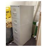 HON 4 drawer file cabinet