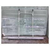 Har-Tru stainless steel drag brush, 73x65" tall