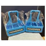 2 new Powerade water bottle carriers
