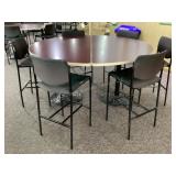 Game / Party Tables & 6 Stools