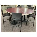 Game / Party Tables & 6 Stools