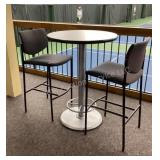 Pub Style Table & 2 Stools