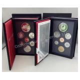 1987 & 1988 Canadian Coin Sets