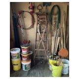 Shed corner cleanout