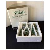Department 56 Set of 6 Snowy Evergreens