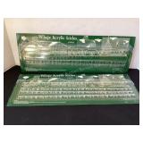 2 Sets of Department 56 Village Acrylic Icicles