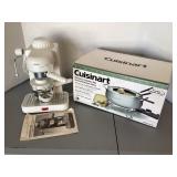 Krupa espresso mini & Cuisinart electric