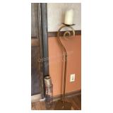 13 & 42" Metal Candle holders