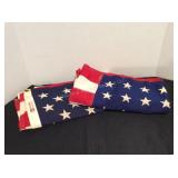 2 American Flags