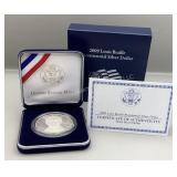 2009 Louis Braille Silver Dollar