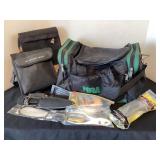 NRA Duffle Bag, knives, binoculars & more