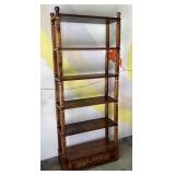 Wood Shelving Unit