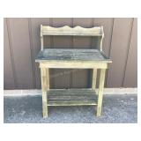 Planting bench, 36"w x 22ï¿½d x 48ï¿½t
