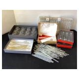 Glass icicles, teardrops & blown glass bulbs