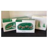 Department 56 Corral Fence, Stone Curved Wall &