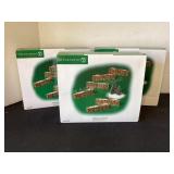 3 Department 56 Stone Wall Village Accessories,