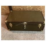 Brown Trunk, no key, 36x13x20.5"