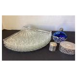 Daisy & Button fan plates, trinket boxes &