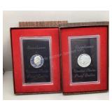 1971 & 1972 Eisenhower US Proof Dollars
