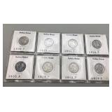 8 Buffalo Nickels