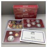 2010 US Mint Silver Proof Set