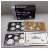 2011 US Mint Silver Proof Set