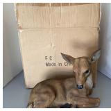 Large Resin deer 16"w x 14ï¿½t