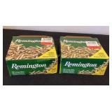 Two Remington 22 long rifle 525 golden bullet
