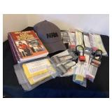 NRA Books, hat & 12 gun locks