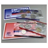 2002 US Mint uncirculated coin sets